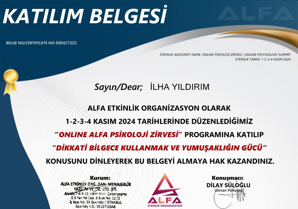 Dikkati bilgece kullanmak semineri